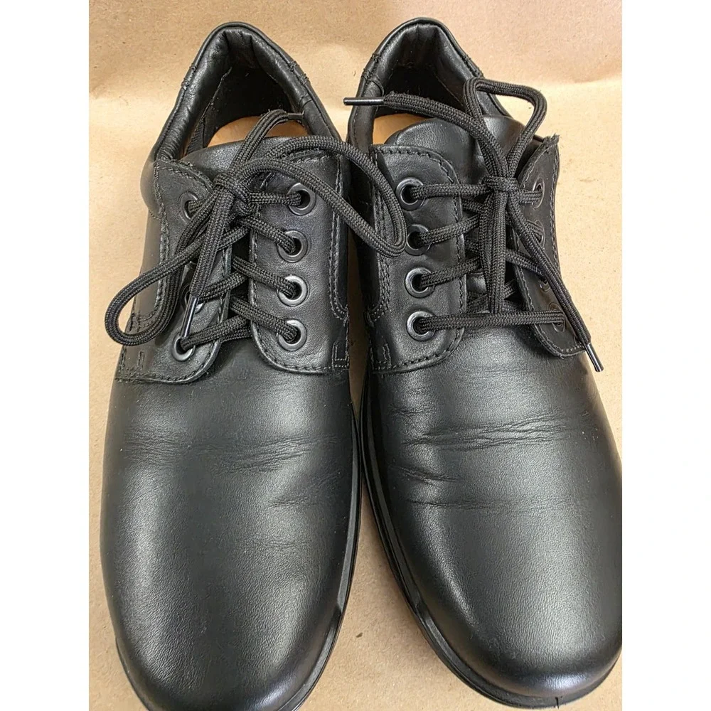 Hotter Burton (US 9 UK 8) STD Men's Formal Shoes Black Leather Lace Up